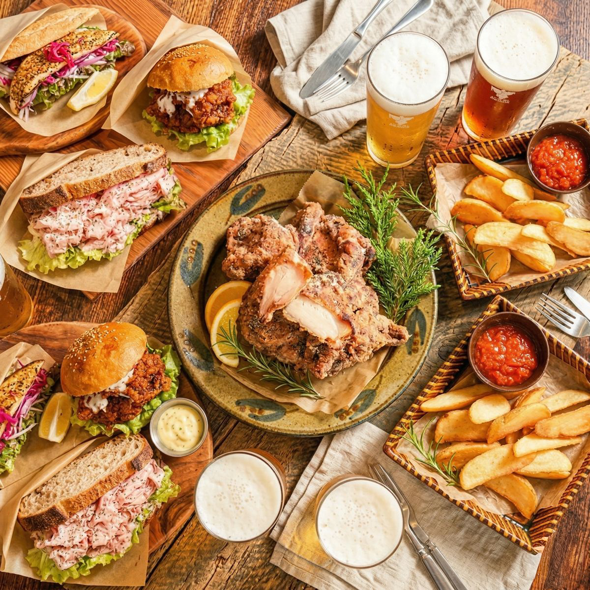 仕込蔵大ホールでの宴席イメージ